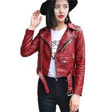 Women Pu Faux Leather Jacket Fashionable Winter Wear In 2021 Leather Jacket Women Fashion Womens Fashion Jackets Leather Motorcycle Jacket Women