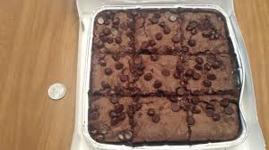 This ensures that the cocoa powder has melted sufficiently into the butter and water. Review Pizza Hut Triple Chocolate Brownies Brand Eating