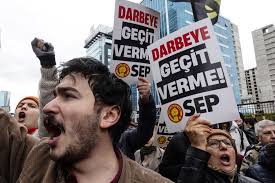 A Bergamasco Sheepdog is seen in the judging area during the 148th Annual  Westminster Kennel Club Dog Show at the Arthur Ashe Stadium in New York  City