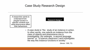 A case study is a research method used to study a subject in depth. Case Study Research Design Urdu Youtube