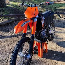 Our Ktm Orange Upper Fork Guards Are A Perfect Color Match Motorcycles Motors Dirtbike Motorcross Motobike Motocrossphotography Motorcross Ktm Dirtbikes