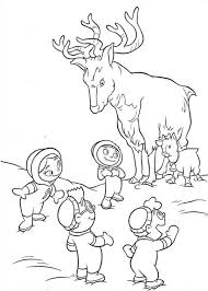 Little Einstein Meet Giant Artic Reindeer And Her Baby Coloring Page Coloring Sky In 2020 Baby Coloring Pages Coloring Pages Little Einsteins
