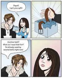 Squall And Rinoa Funny Final Fantasy Viii Part 1 I Loved Rinoa She S One Of My Favorite Ff Ladies Final Fantasy Cosplay Final Fantasy Squall