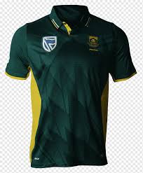 They are administrated by cricket south africa. South Africa National Cricket Team T Shirt Polo Shirt Jersey Uniform Cricket Jersey Tshirt Active Shirt Jersey Png Pngwing