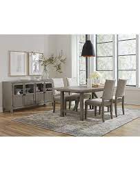 In the dining room, the furniture focal point is the dining table of course. Furniture Parker Dining Furniture 5 Pc Set Table 4 Side Chairs Created For Macy S Reviews Furniture Macy S