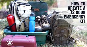 An emergency survival kit (also referred to as an earthquake grab bag) is your first line of defense when faced with natural disasters and accidents. Create A 72 Hour Emergency Kit Free Downloadable Checklist
