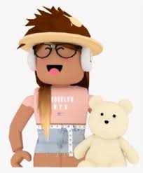 1) wearing virtual gear that makes them look attractive to other od'ers. Roblox Girl Gfx Png Cute Bloxburg Aesthetic Cute Roblox Girl Holding Teddy Transparent Png Kindpng