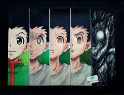 When autocomplete results are available use up and down arrows to review and enter to select. Transformation Hxh Gon Freecss By Nano N11 Deviantart Com On Deviantart Hunter Anime Hxh Drawings Anime