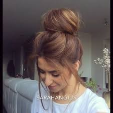 Instagram Photo By Sarahangius Sarah Angius Via Iconosquare Hair Bun Tutorial Hair Donut Bun Hairstyles