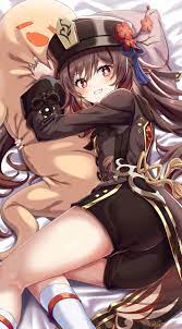 hu tao and boo tao (genshin impact) drawn by ponnyu12 | Danbooru