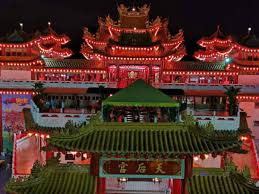 Dedicated to tian hou, the traditional deity protecting fishermen, this temple is one of the largest in malaysia, and offers stunning the thean hou temple is one of the oldest temples in southeast asia. Chinese New Year At Thean Hou Temple Things To Do In Kuala Lumpur