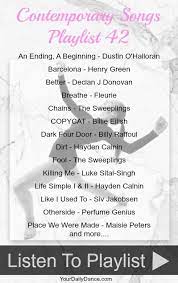 It includes both hot dance/electronic/edm songs and dance club songs so it should give you plenty to work with. 10 Contemporary Solo Songs Ideas Contemporary Dance Songs Songs For Dance Dance Playlist