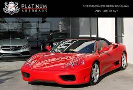 Check spelling or type a new query. 2003 Ferrari 360 Modena Spider F1 Only 6k Miles Stock 6021 For Sale Near Redondo Beach Ca Ca Ferrari Dealer