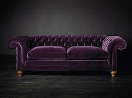 La Maison Boheme Purple Furniture Purple Sofa Purple Velvet Sofa