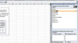 Excel 2007 Tutoriel 7 Creer Un Tableau Croise Dynamique Youtube