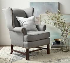 Thatcher Upholstered Wingback Chair In 2020 Wingback Chair Upholstered Settee Arm Chairs Living Room