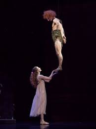 Joseph Walsh As Peter Pan And Sara Webb As Wendy In Houston Ballet S Peter Pan Photo By C Amitava Sarkar Houston Ballet Ballet Shows Peter Pan
