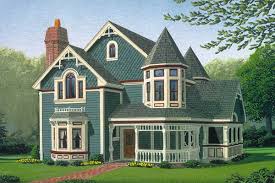 Though the queen anne style waned after 1900, we include it because it is still found in a number of the plan books and was still being built. 3 Bed Queen Anne Style House Plan 19218gt Architectural Designs House Plans