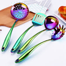 At its most basic, cooking means applying heat to food. Kitchen Tools Gadget Stainless Steel Kitchenware Set Cooking Rainbow Utensils Restaurant Cookware G Home Garden