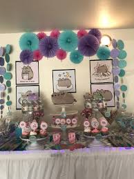 Cumpleanos Pusheen Pusheen Birthday Cat Birthday Party Birthday Decorations