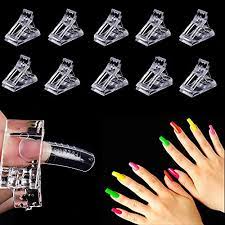 Polygel, which is sold in a tube much like toothpaste, is. Ebanku 10 Pieces Nail Tips Clip For Nail System Shape Polygel Nail Acrylic Gel Nail Artificial Fingernails Nail Tips Nail Art Diy Manicure Clip Tool Set Amazon De Beauty