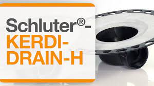 Now available in matching trendline finishes. Schluter Kerdi Drain H Drains Shower System Schluter Com