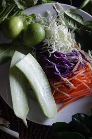 Ginger Cucumber Carrot And Cabbage Slaw Recipe Recipe Cabbage Slaw Recipes Cabbage Slaw Slaw Recipes