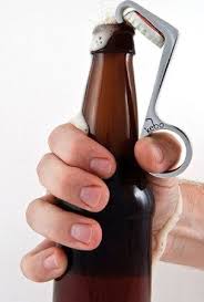 Kebo One Handed Bottle Opener Kitchen Dining Bottle Opener Bottle Booze