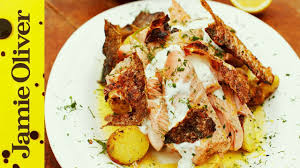 Light, fresh and absolutely delicious. Mouth Watering Fennel Crusted Salmon By Jamie Oliver Youtube