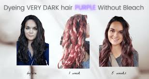 This was the first product that i used to dye my hair purple. Dyeing Very Dark Brown Hair Purple Without Bleach Dyeing Dark Wavy Hair Purple Dyeing Dark Brunette Hair Purple Without Bleach Dyeing Wavy Curly Hair Purple Arctic Fox Review