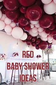 Popular Red Baby Shower Ideas Cutestbabyshowerideas Com Red Baby Shower Valentines Baby Shower Baby Shower Party Favors