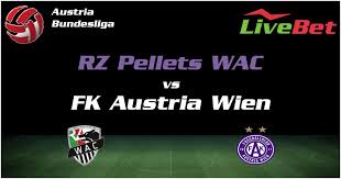 2 fk austria wac wien. Fk Austria Wien Rz Pellets Wac Livescore Live Bet Football Livebet