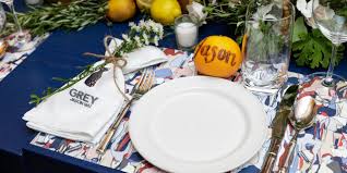 Our suggestions for decorating your santorini reception venue in blue & purple palette, using recycled materials. Grey Jason Wu Launches Fall 2017 Collaboration With Design Studio Work Architectural Digest