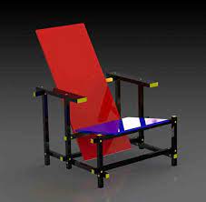 red and blue chair on wacom gallery blue chair chair furniture design