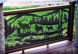 Pin On Railing Panel Designs Cnc Plasma Cut Metal Art