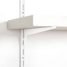 Mini bureau etagere bureau bureau mural bureau salon idee bureau bureau ikea bureau etudiant bureau suspendu bureau studio. Cremaillere D Etagere Simple Rail Mural A 1 Rangee Pour Equerres Toolerando Ebay