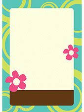 Papier A Lettre Fleurs Et Nature A Imprimer Sur Hugolescargot Printable Stationery Boarders And Frames Note Paper