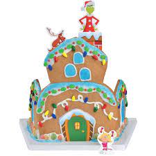 Grinch Gingerbread House Kit Popsugar Family