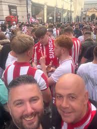 What an unbelievable weekend. Sunderland AFC what an unbelievable club with  such unbelievable fans, back to where you belong in the premier league,  also a special mention to my friend Steve Dix