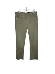AG Adriano Goldschmied Pants Mens 33X32 Uniform Green/Gray The Everett  Real34/28 | eBay