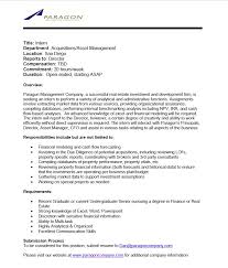 Sample job description for management intern resume. Business Administration Intern Resume June 2021