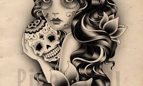 Custom Gypsy And Sugar Skull Tattoo Design Katehelenmuir Moonweaver favorited sugar skull gypsy head 12 oct 06:54. custom gypsy and sugar skull tattoo