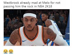 Hoodie melo get a higher overall rating than the real anthony on nba 2k18. 25 Best Memes About Nba 2k18 Nba 2k18 Memes