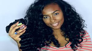 Brazilian virgin remi human hair type: Naked Nature Brazilian Deep Wave Initial Review Youtube