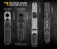 Glocks New G43x And G48 Pistols Vs The Glock 43 And Glock 19