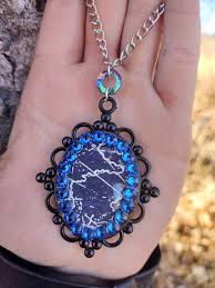 Star Storm Cameo Necklace