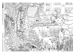 Ausmalbilder Garten Ausmalen Wimmelbild Ausmalbilder Tiere