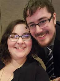 beautiful wedding ceremony with friends