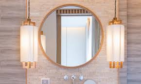 Layered lighting lighting in a bathroom is paramount, so layering the types of light produces the best results. 40 Bathroom Lighting Ideas Pendant Lights And Functional Lighting