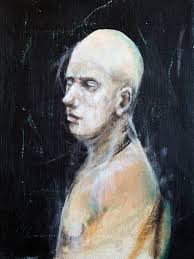 Can you forgive to yourself? Painting by Márk László Katona